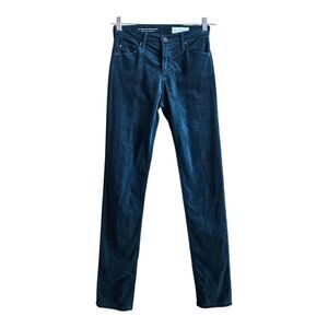 ANTHROPOLOGIE Adriano Goldschmied 25 R Velvet Stevie Pants Straight Slim Ankle